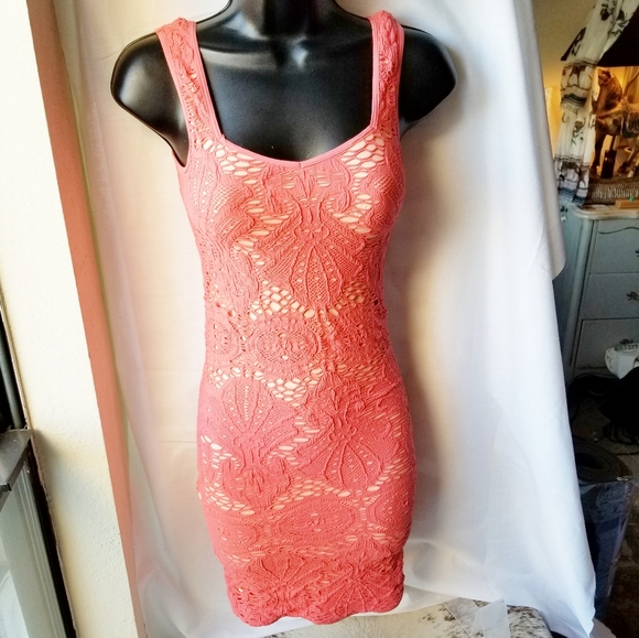 Free People Dresses & Skirts - NWT Free People Persimmon Lace Slip Dress XS